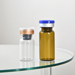 Vente en gros Flacon d'<span class=keywords><strong>acide</strong></span> <span class=keywords><strong>hyaluronique</strong></span> de 7ml 10ml Flacons ambre transparent pour sérum stérile médicinal et <span class=keywords><strong>injection</strong></span> - Product Image 4