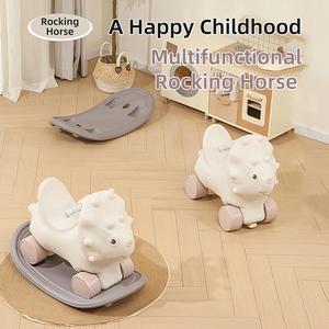 Trieratoप्स खिलौना प्लास्टिक के पहिए 2-इन-1 टॉडलर राइड-ऑन-टू-इन-1 टॉडलर राइड-ऑन-2 + - Product Image 2