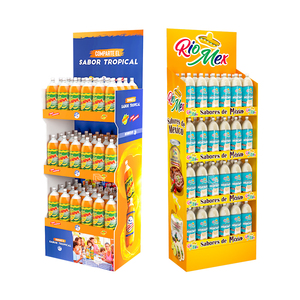 Kệ Bìa Cứng Trưng Bày Hình Dạng Tùy Chỉnh Kệ <span class=keywords><strong>3</strong></span> Tầng Kệ Trưng Bày Đồ Uống Năng Lượng Quái Vật In Hình Hiển Thị Sàn Đồ Uống Chức Năng - Product Image 6