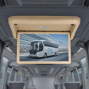 Bán buôn viewtech 19 inch cơ giới Roof Mount lật xuống xe bus <span class=keywords><strong>LCD</strong></span> màn hình TV Trần MP5 màn hình với HD Đầu ra âm thanh - Product Image 3