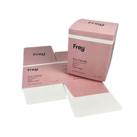 Boîte d'emballage écologique pour bougies de soja, 50 pièces, emballage personnalisé en papier pour cadeau parfumé