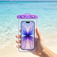 Étui de protection étanche personnalisé pour téléphone portable – Idéal pour le camping en extérieur, la plage et les activités aquatiques