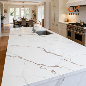 Sıcak Satış 30mm Kuvars Levha Doğal Taş Kuvars Kuvars Taşı Üreticisi Kuvars Taşı - Product Image 1