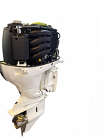 Motor Fuera de Borda de Gasolina de 4 Cilindros y 150HP-200HP, Refrigerado por Agua, de Alta Calidad, Nuevo Motor Marino para Embarcaciones