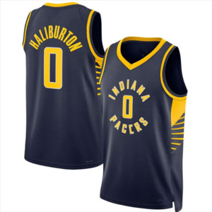 Hommes Indiana #9 <span class=keywords><strong>T</strong></span>.J. Maillot de basket-ball McConnell chemises brodées uniforme cousu édition jeunesse ville porter avec logos - Product Image 4