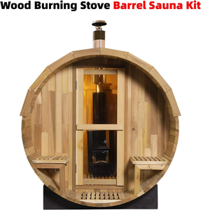 Sauna de Vapor para Exteriores con Estufa de Leña Smartmak, Habitación de Sauna para Porche - Product Image 3