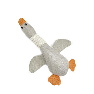 ของเล่นสุนัขทำจากผ้าลินินของเล่นสำหรับกัดแทะของสัตว์ขนห่านมีเสียงสำหรับสุนัขวัสดุผ้าฝ้ายใหม่ - Product Image 5