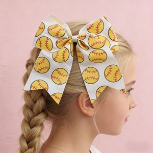 Accesorios para el Cabello de Niñas: Pinzas con Lazo, <span class=keywords><strong>Cinta</strong></span> y Polvo Dorado para Fútbol, Sóftbol, Voleibol, <span class=keywords><strong>Tenis</strong></span> y Animación - Product Image 2