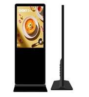 Reproductor de Publicidad LCD de 43 Pulgadas con Pantalla Táctil Capacitiva para Señalización Digital y Orientación en Tiendas Minoristas