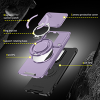 Coque de téléphone avec protection d'objectif pour Infinix Note 50 40 Pro+ Hot 60 Pro+ 60i Smart 10+ GT 30 20 Pro et Tecno Spark Go 2 avec anneau