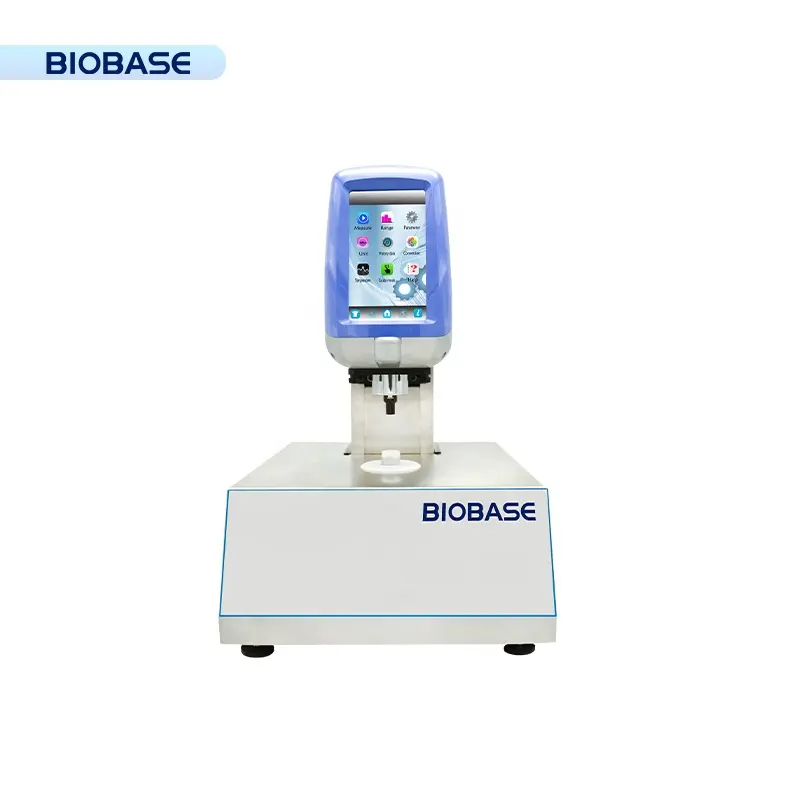 BIOBASE çin reometre BKR-T2A T2 serisi 7 inç dokunmatik ekran laboratuvar tıbbi için sürekli viskozite test makinesi reometre