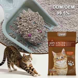 Litière pour chat en bentonite de qualité supérieure, forme de boule, 1-3,5 mm, sans poussière, agglomération rapide, plusieurs parfums, options 5L/10L/25L - Product Image 1