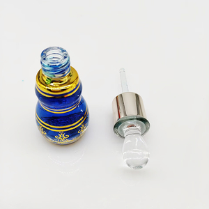 Flacone in Vetro Stile Arabo da 12ml con Incisione UV Resistente, Bottiglia <span class=keywords><strong>per</strong></span> Oli Essenziali con Bastoncino in Vetro <span class=keywords><strong>per</strong></span> Profumo da Viaggio - Product Image 3