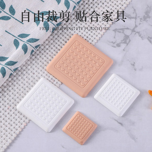 Pads de protection pour meubles en PVC GQK, antidérapants, durables, multicolores, pour pieds de chaise, coins de canapé, table, style moderne et simple - Product Image 3