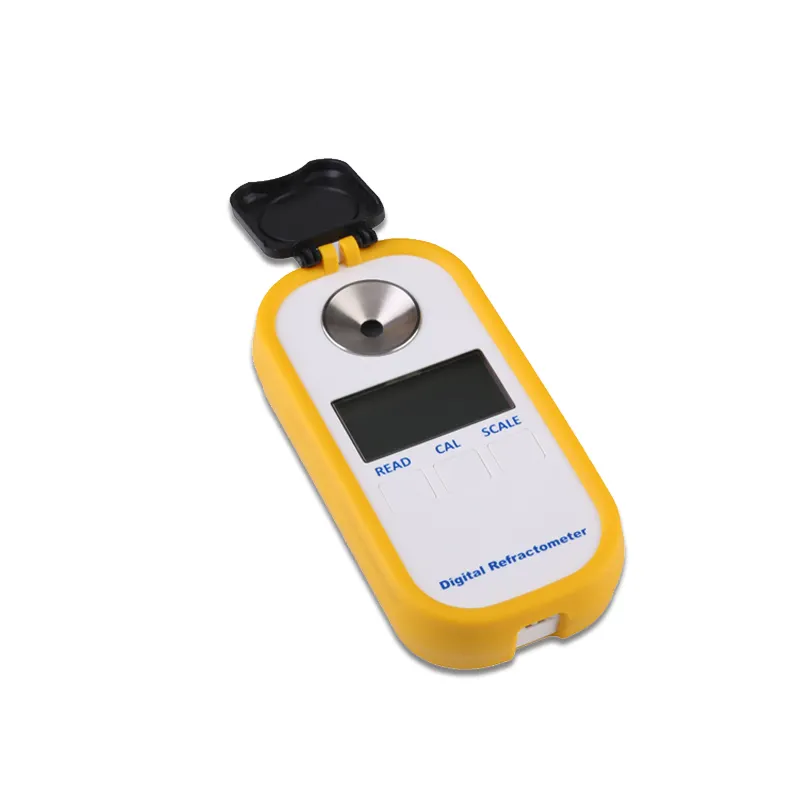 Otomatis Brix Rentang 0-95 Resolusi 0.1 Portable Inline Digital Refractometer