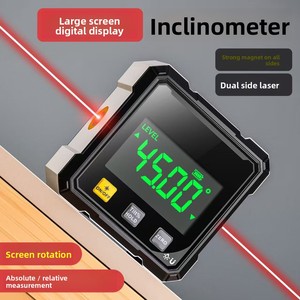 Niveau numérique en aluminium <span class=keywords><strong>vert</strong></span> de haute précision pour mesurer les angles horizontaux, les angles d'inclinaison, les pentes, <span class=keywords><strong>laser</strong></span> électronique - Product Image 2