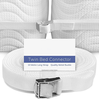 Pont de lit de convertisseur de lit de taille personnalisée pour matelas divisé connecteur de lit réglable pour matelas