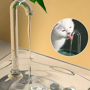 Distributeur automatique d'eau pour chat en plastique solide Chauffage à température constante Bols pour animaux domestiques Mangeoires Source de charge pour chats et chiens - Product Image 2