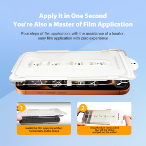 อุปกรณ์ป้องกันหน้าจอกระจกนิรภัยป้องกันแสงสีฟ้าเพื่อความเป็นส่วนตัวสำหรับ iPhone 17 PRO MAX 16 16E 15 14 13 12 11ป้องกันรอยขีดข่วน - Product Image 3