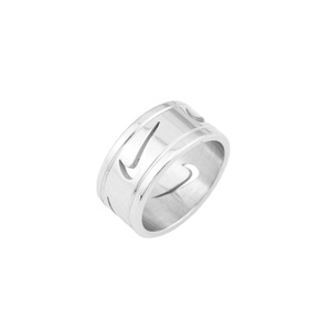 Bagues unisexes en acier inoxydable, design ajouré tendance, plusieurs modèles, bijoux à la mode, vente en gros - Product Image 6