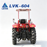 Tracteur agricole compact 60 CV Euro5 CE EPA à moteur diesel, petit tracteur multifonctionnel adapté à la culture des rizières