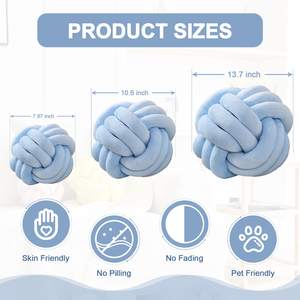 27cm Handmade Cushions for Bedroom Sofa Couch Soft Home Decorative Throw Pillows Cushion Round Pillow Ball - Product Image 6