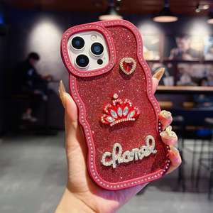 Funda de Silicona Suave con Purpurina y Diseño de Corona para Teléfono Móvil Tecno Spark 7 Camon 50 Pro, Venta al Por Mayor de Fábrica BAILI - Product Image 5