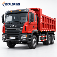 Camion benne lourd JAC Gallop 6x4 400HP pour la construction et le transport de sable
