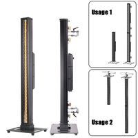 Lampe murale LED blanche chaude + ambre 8x30W étanche IP66 Blinder Light DJ Concert clignotant effet stroboscopique pour scène