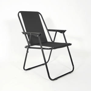 Silla de <span class=keywords><strong>playa</strong></span> al aire libre ajustable negra de tela Oxford dominio avanzado de Inglés profesional experto títulos de extracción de palabras clave - Product Image 2