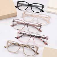 Montures optiques en acétate de haute qualité, solides et élégantes, de type œil de chat, à monture complète, pour adultes, avec logo personnalisé, vente en gros
