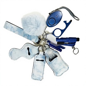 Paket Grosir Mini Alarm Pemecah Kaca 140dB Bersertifikasi CE Multifungsi Tahan Lama Set Gantungan Kunci Pertahanan Diri untuk Wanita & Pria - Product Image 1