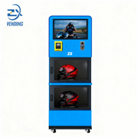 Machine de nettoyage automatique de casques de moto à prix d'usine, machine de nettoyage de casques personnalisée, machine de nettoyage de casques