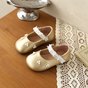 Chaussures Mary Jane en dentelle pour filles - Style princesse, talon plat, élégantes, confortables et performantes pour le printemps - Product Image 6