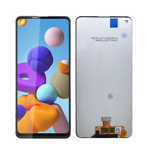 Grosir Pabrik display lcd telepon seluler untuk samsung galaxy A21S layar sentuh untuk pengganti