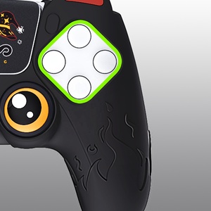 เคสสำหรับคอนโทรลเลอร์ PS5 - ลายเกราะปีศาจแบบมีหนาม - Product Image 4