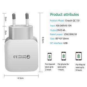 <span class=keywords><strong>Chargeur</strong></span> USB Eonline Quick Charge QC3.0 20W, <span class=keywords><strong>chargeur</strong></span> mural rapide pour iPhone 17 16 15 Pro Max Samsung Xiaomi Huawei Téléphone portable - Product Image 3