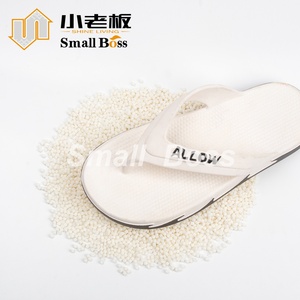 Granules de mousse de PVC de composés flexibles respectueux de l'environnement facilement collables non transparents pour les semelles de chaussures en mousse de sandale - Product Image 2