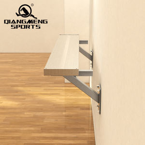 Banc de jeu mural en aluminium de 6 pi pour vestiaires, piscines, installations sportives, entrées d'immeubles et parcs - Product Image 3