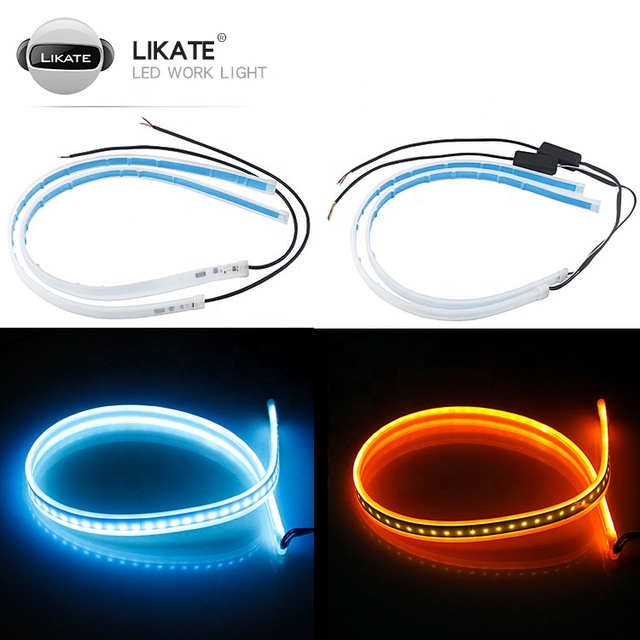 Lkt Waterproof Led Strip Trunk Multifunction Daytime Running Flexible Rear Light Car Tail Box