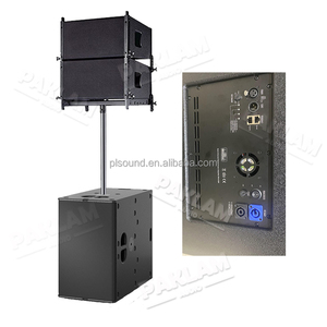 PAKLAM 2000W Outdoor Pro Audio PA System Set Active DJ Mixer Sound con altavoces Dual Sub <span class=keywords><strong>Line</strong></span> <span class=keywords><strong>Array</strong></span> de <span class=keywords><strong>15</strong></span> pulgadas - Product Image 1