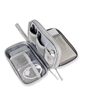 Elektronik organizatör seyahat kablo düzenleyici çanta kılıfı aksesuarları taşıma çantası taşınabilir su geçirmez All-in-One depolama kablo kordonu - Product Image 4