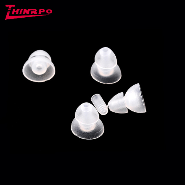 ODM OEM Custom Hearing Aid Medical Silicone Ear Tips Earphone Caps Closed Open Dome Deaf Aid Ear Tips for Sound Amplifier