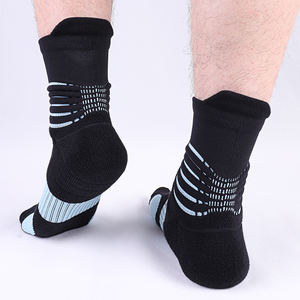 Calcetines Tabi personalizados rendimiento atlético tobillo deporte dos dedos del pie calcetines de compresión correr 2 calcetines del dedo del pie - Product Image 3