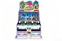 Machine de tir à jets d'eau pour 4 joueurs, équipement de divertissement dans une salle d'arcade, machine de jeu à monnayeur pour enfants