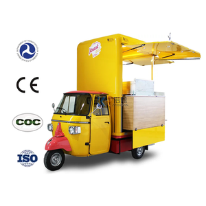 High Quality Electric Tricycle Food <b>Cart</b> For Sale Crepe Hamburg Ice Cream Trailer Ice Cream Hot Dog Food <b>Cart</b> - Product Image 2