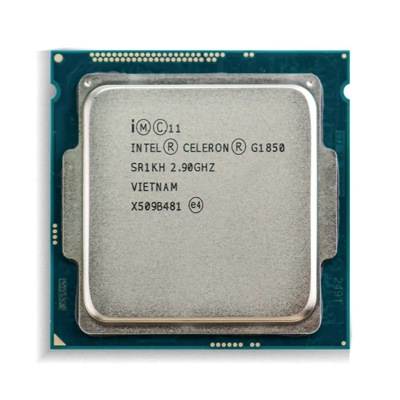 بسعر منخفض وحدة معالجة مركزية G1850 SR1KH معالج intel celeron وحدة معالجة مركزية LGA 1150 ثنائية النواة 2.9 جيجاهرتز 53 واط وحدة معالجة مركزية للحاسوب 1830 1840 1820