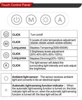 Lampe de bureau à led de lecture minimaliste OEM personnalisée Lampe de machine à coudre Lampe de bureau à led tactile noire pliable pour étude
