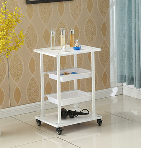 S.W Beauty Küçük Kabarcıklı Masaüstü Cihaz Tabanı Güzellik Salonu Metal Arabası için Metal Araba Çantası - Product Image 2