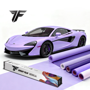 <span class=keywords><strong>Film</strong></span> de protection de peinture automobile TPU auto-cicatrisant, anti-rayures, à changement de couleur, épaisseur 7,5 mil, série luxe violette, garantie 5+ ans - Product Image 1